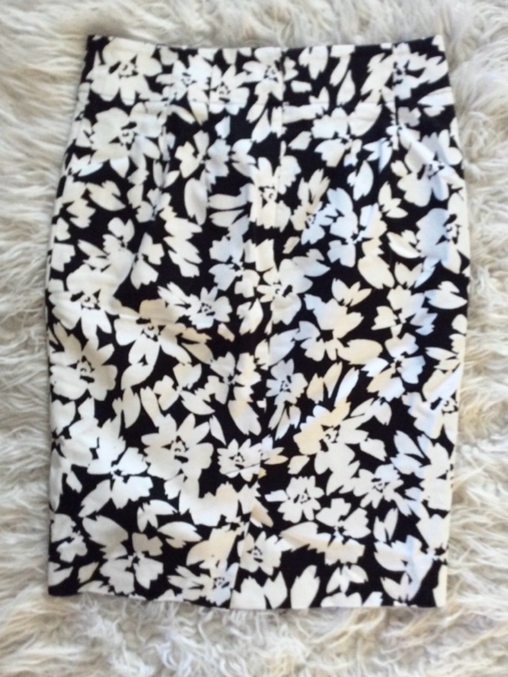 Ann Taylor Loft Floral Pencil Skirt